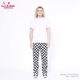եѥ Chef Pants Semiwide FATBURGER Checker Black 