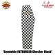 եѥ Chef Pants Semiwide FATBURGER Checker Black 