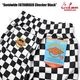 եѥ Chef Pants Semiwide FATBURGER Checker Black 