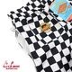 եѥ Chef Pants Semiwide FATBURGER Checker Black 
