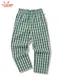 �����եѥ�� Chef Pants Semiwide PALAKA Check Green