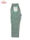 �����եѥ�� Chef Pants Semiwide PALAKA Check Green