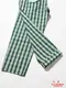 �����եѥ�� Chef Pants Semiwide PALAKA Check Green