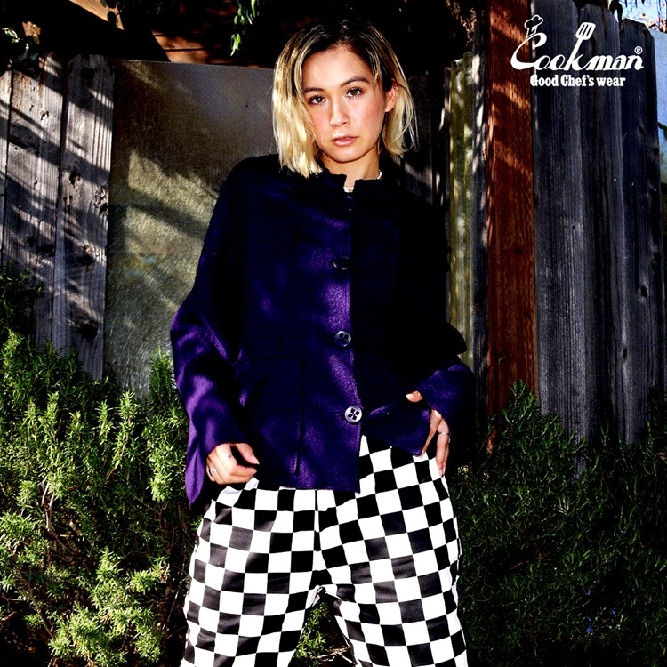 եѥ Chef Pants Checker Black