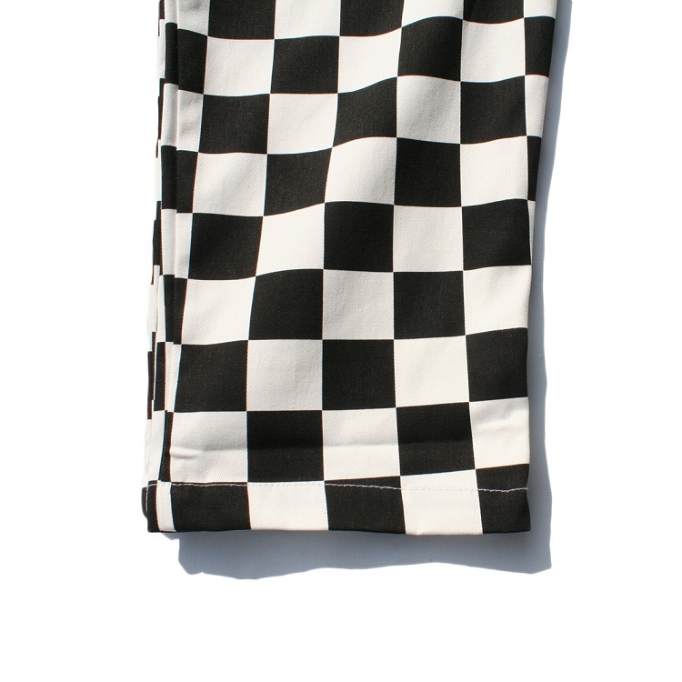 եѥ Chef Pants Checker Black