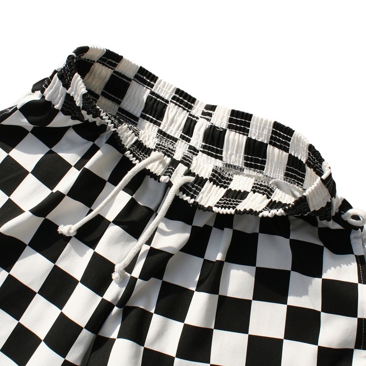 եѥ Chef Pants Checker Black