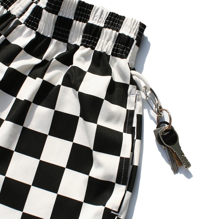 եѥ Chef Pants Checker Black