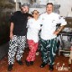 եѥ Chef Pants Checker Black