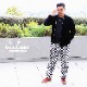 եѥ Chef Pants Checker Black