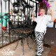 եѥ Chef Pants Checker Black
