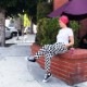 եѥ Chef Pants Checker Black