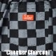 եѥ Chef Pants Short Checker Charcoal