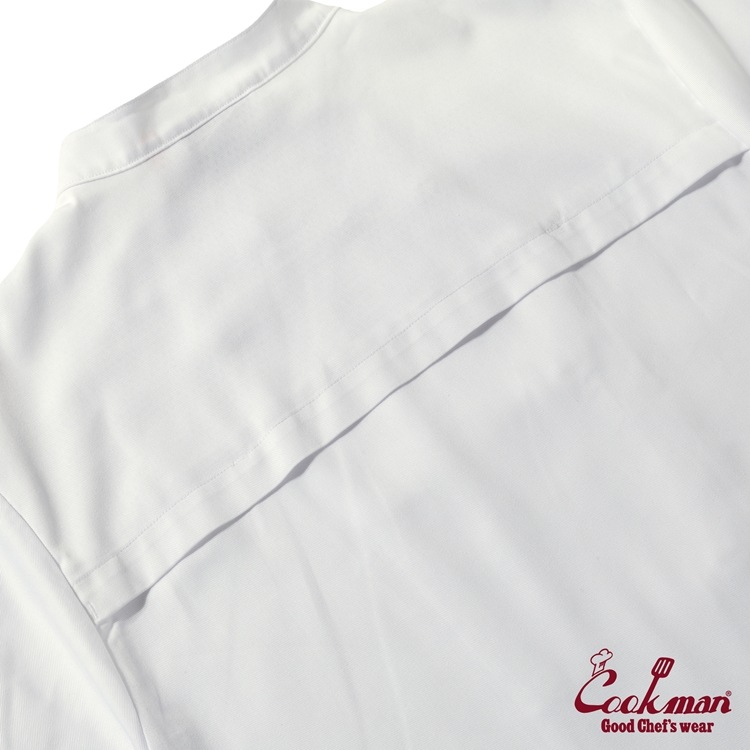 �����ե����� Chef Coat Short Sleeve Vented White (Women's)