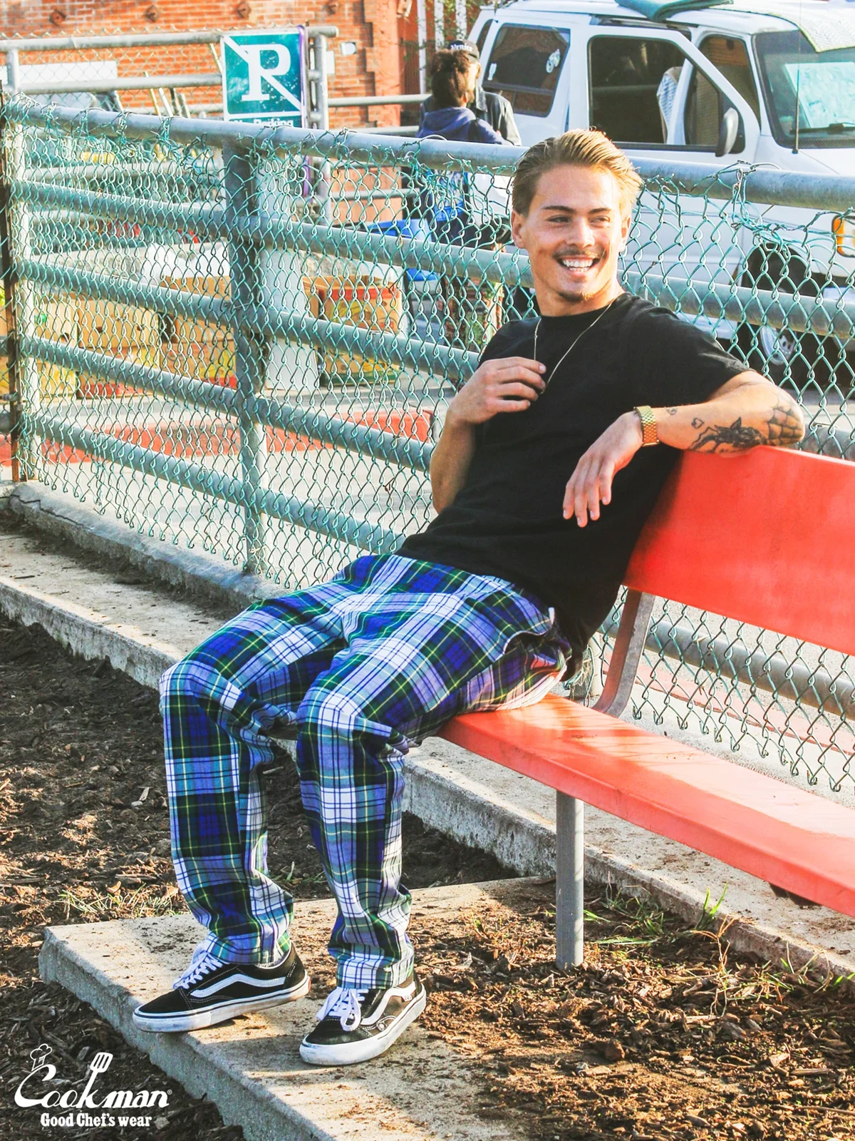 �����եѥ�� Chef Pants Dress gordon check
