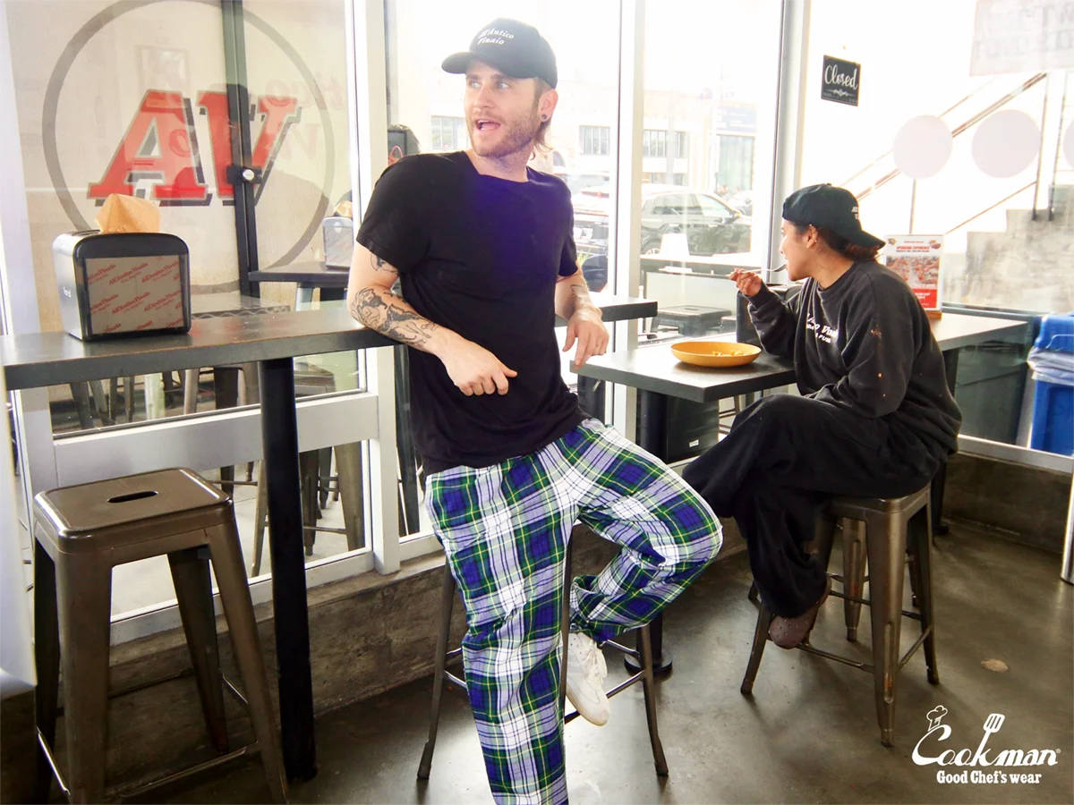 �����եѥ�� Chef Pants Dress gordon check