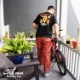 եѥ Chef Pants Ripstop Duck Hunter Camo Red