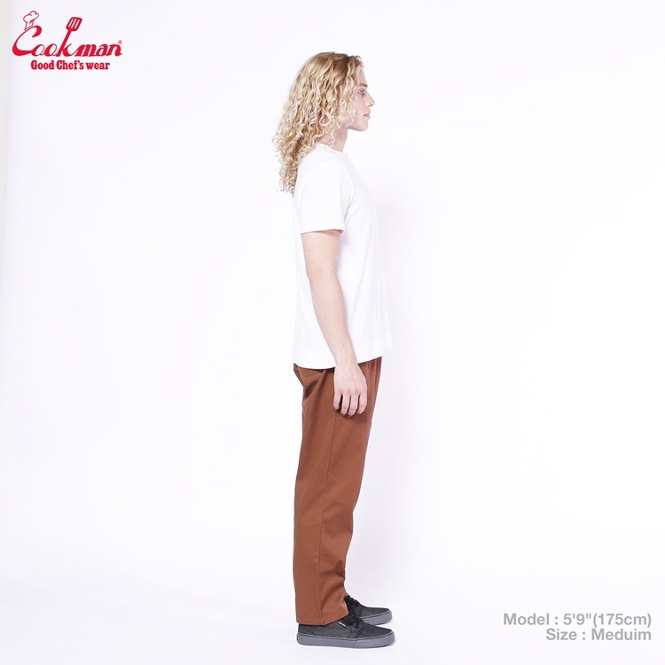 �����եѥ�� Chef Pants Semiwide FATBURGER Chocolate 