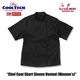 �����ե����� Chef Coat Short Sleeve Vented Black (Women's)