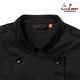 �����ե����� Chef Coat Short Sleeve Vented Black (Women's)
