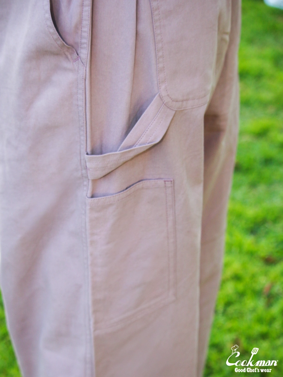 �����ڥ󥿡��ѥ�� Carpenter's Pants Canvas Grayish Pink