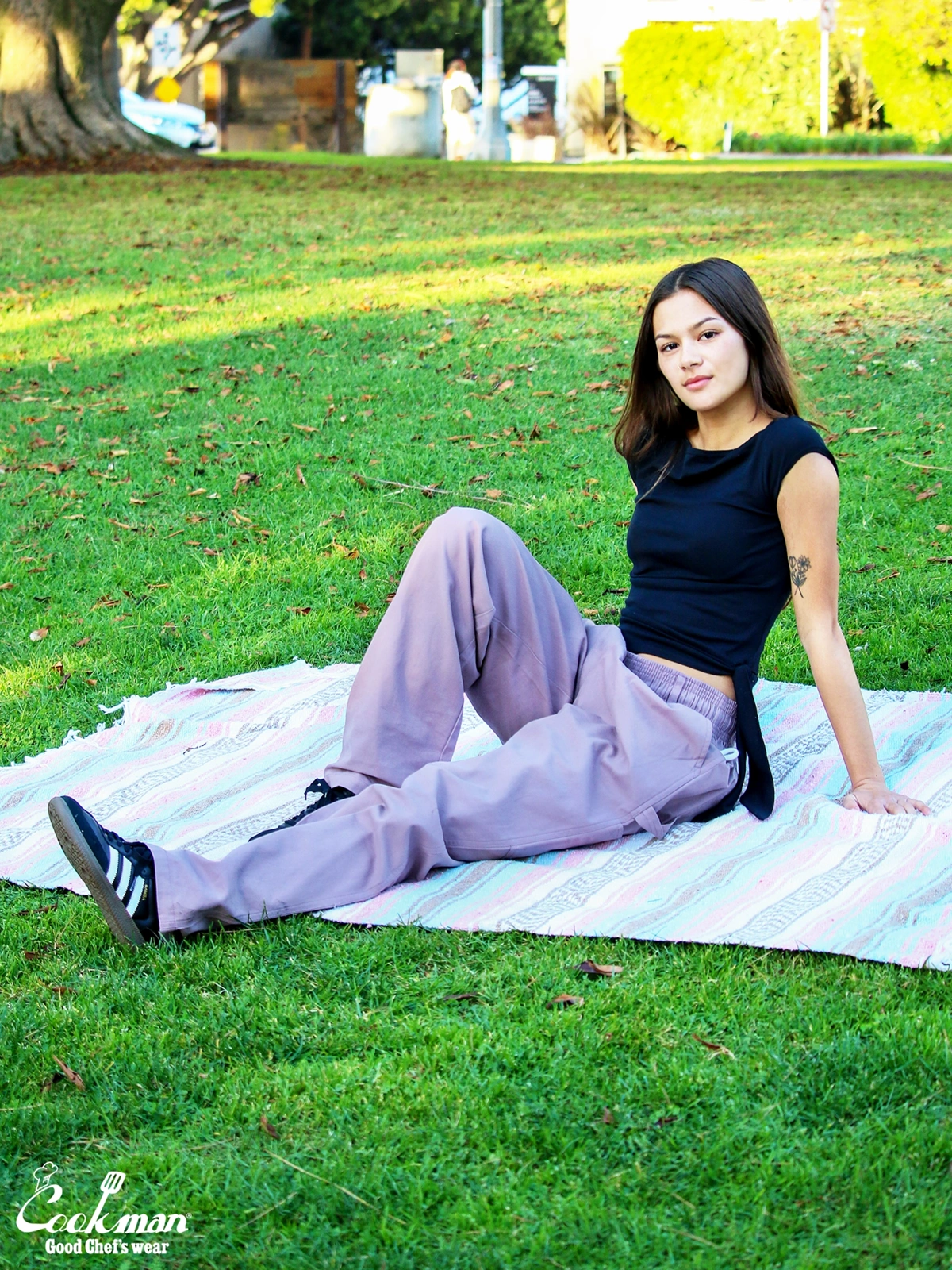�����ڥ󥿡��ѥ�� Carpenter's Pants Canvas Grayish Pink