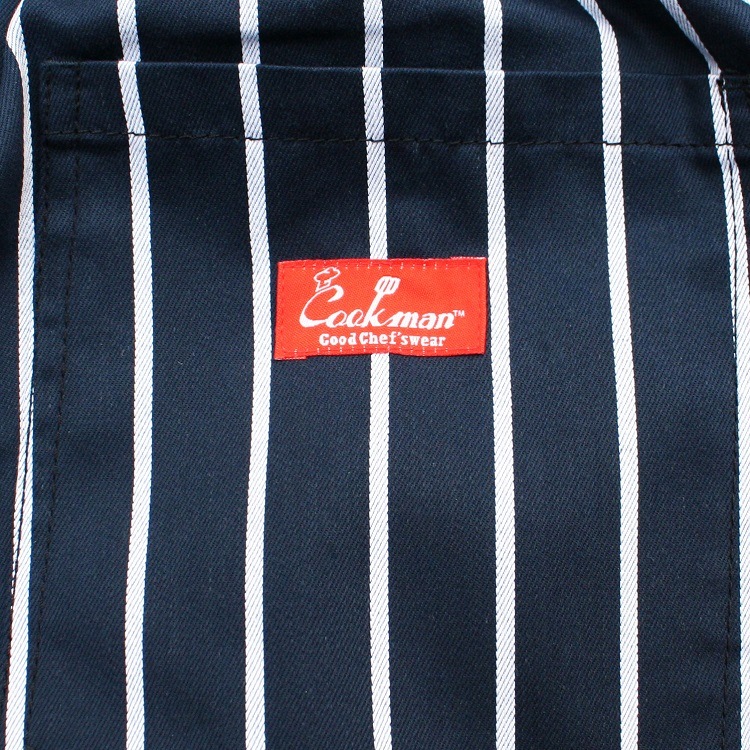 եѥ Chef Pants Short Stripe Navy