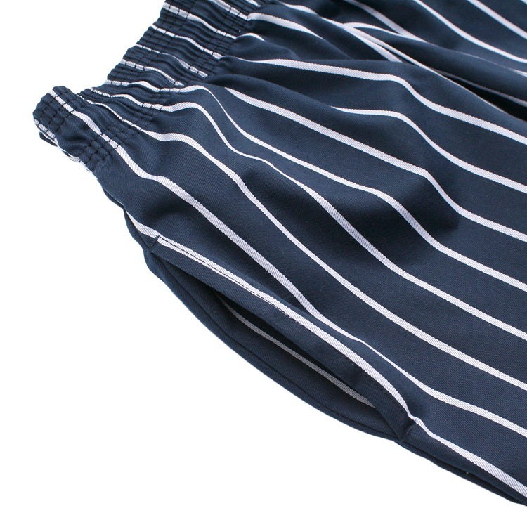 եѥ Chef Pants Short Stripe Navy