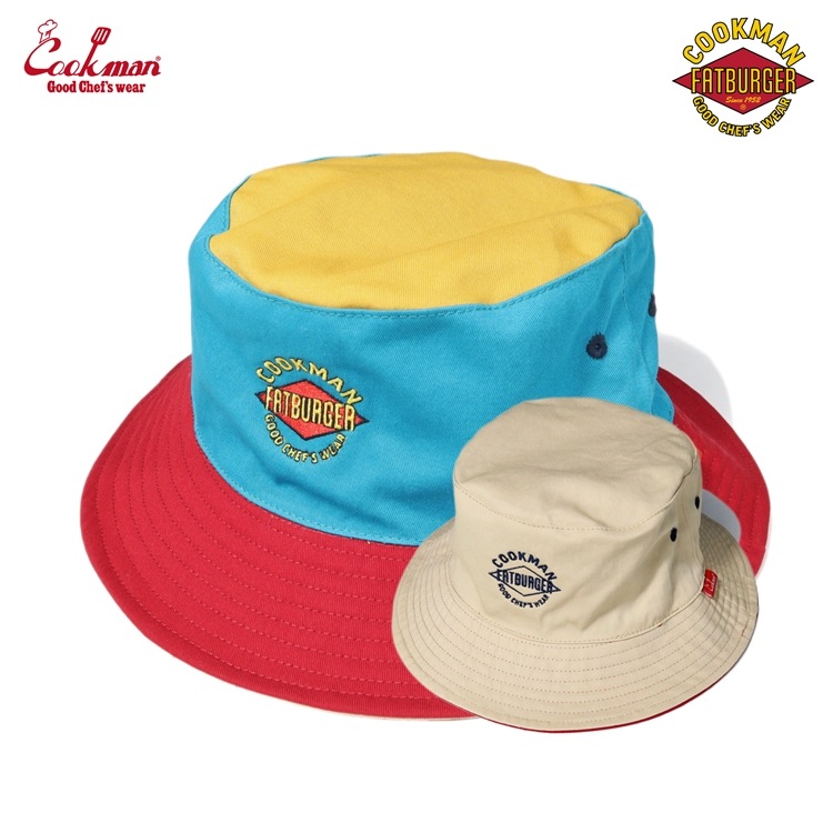 Хåȥϥå Reversible Bucket Hat FAT BURGER 