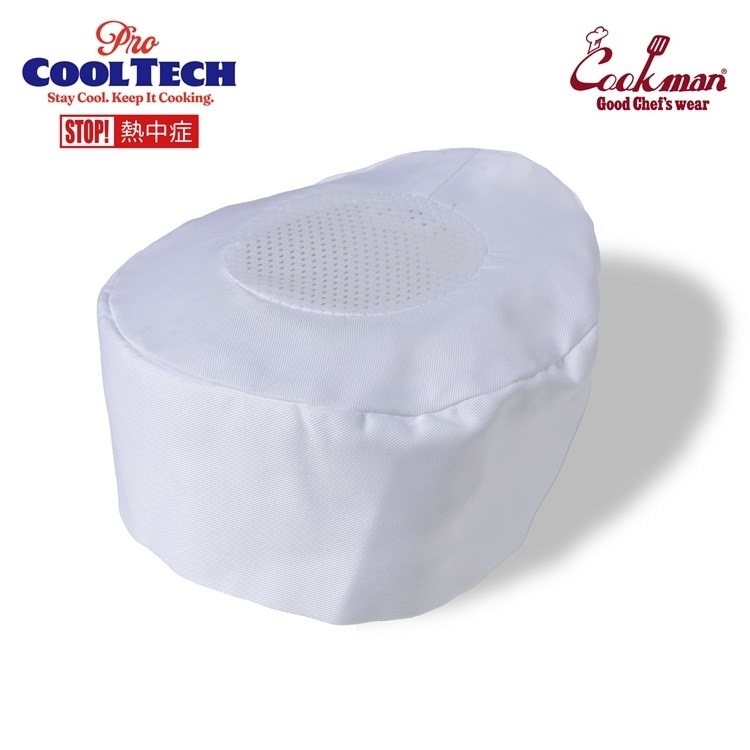 �ϥå� Chef Hat Mesh Top White