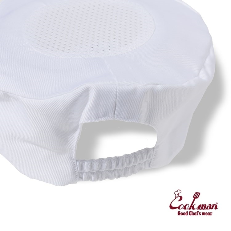 �ϥå� Chef Hat Mesh Top White