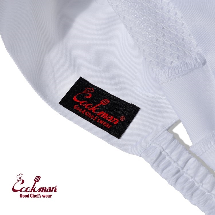 �ϥå� Chef Hat Mesh Top White