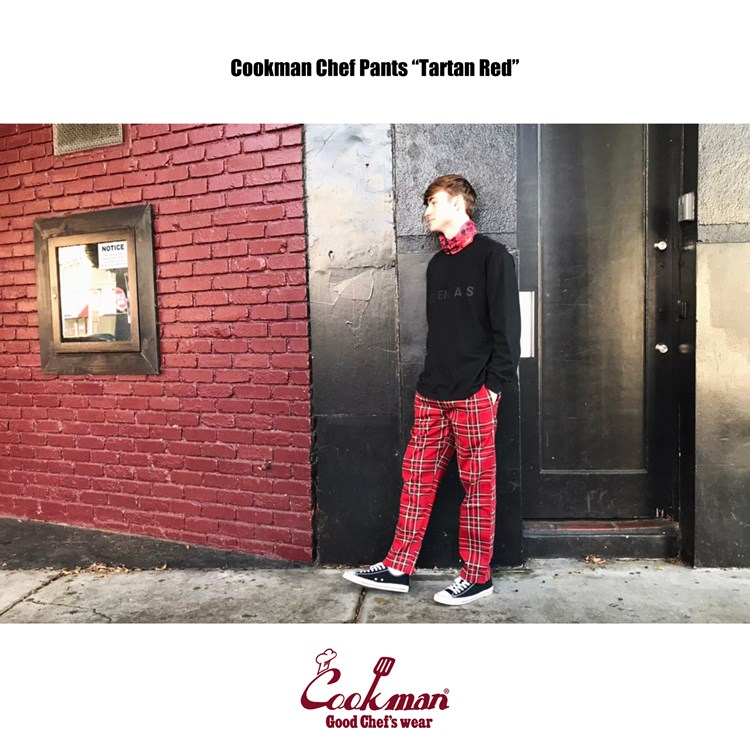 �����եѥ�� Chef Pants Tartan Red