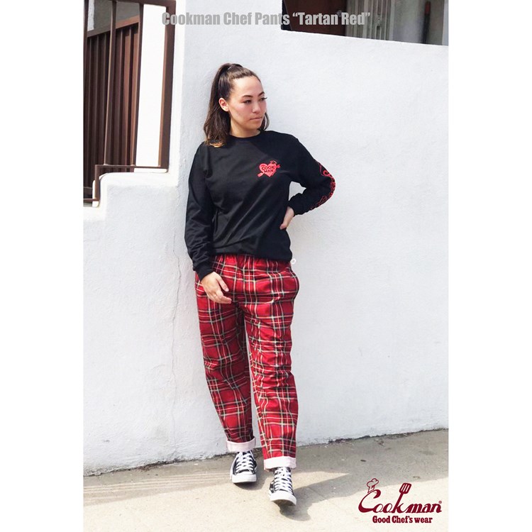 �����եѥ�� Chef Pants Tartan Red