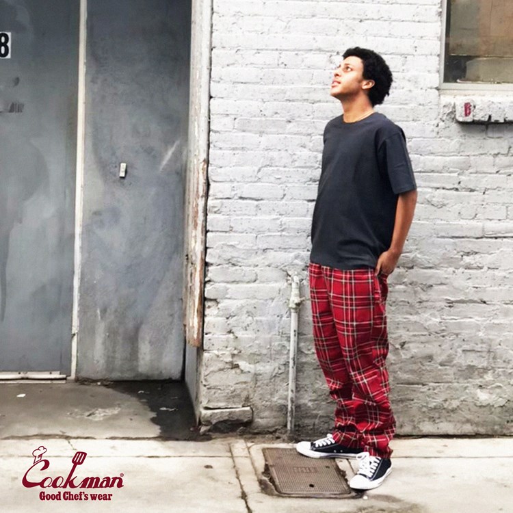 �����եѥ�� Chef Pants Tartan Red
