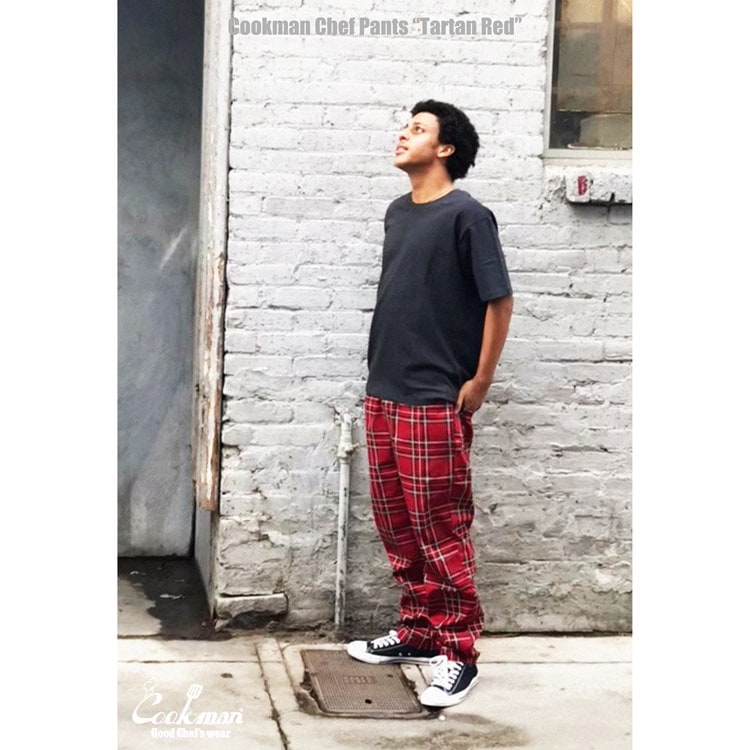 �����եѥ�� Chef Pants Tartan Red