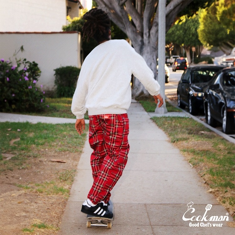 �����եѥ�� Chef Pants Tartan Red