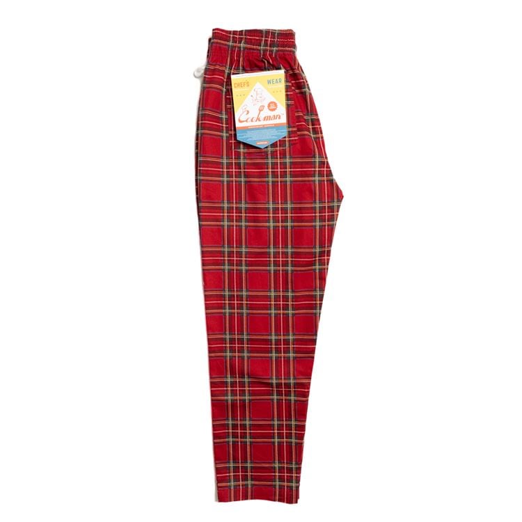 �����եѥ�� Chef Pants Tartan Red