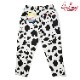 եѥ Chef Pants Cow White Plus Size