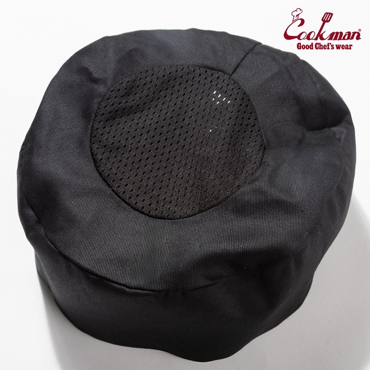 �ϥå� Chef Hat Mesh Top Black