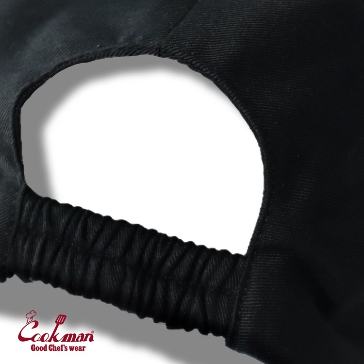 �ϥå� Chef Hat Mesh Top Black