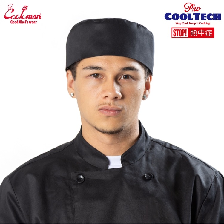 �ϥå� Chef Hat Mesh Top Black