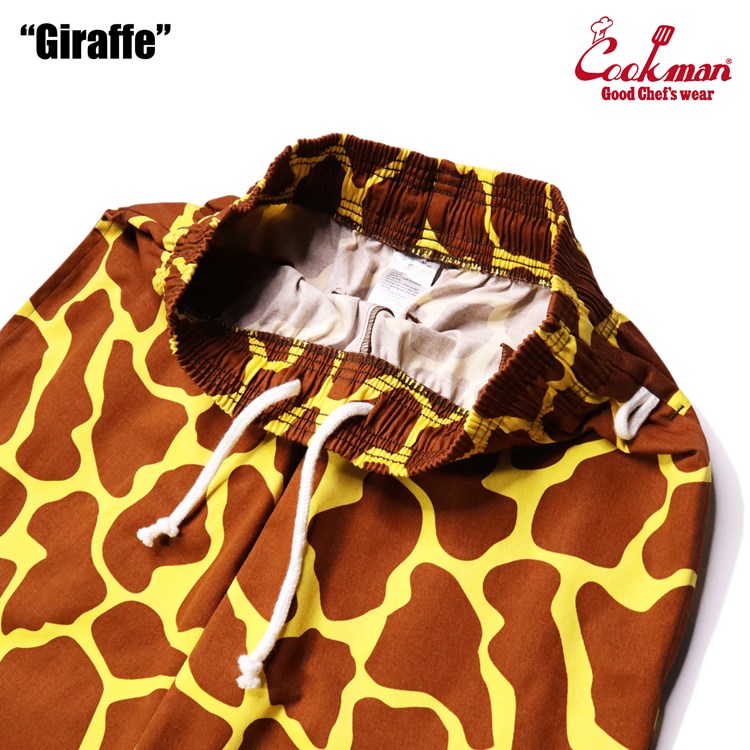 եѥ Chef Pants Short Giraffe