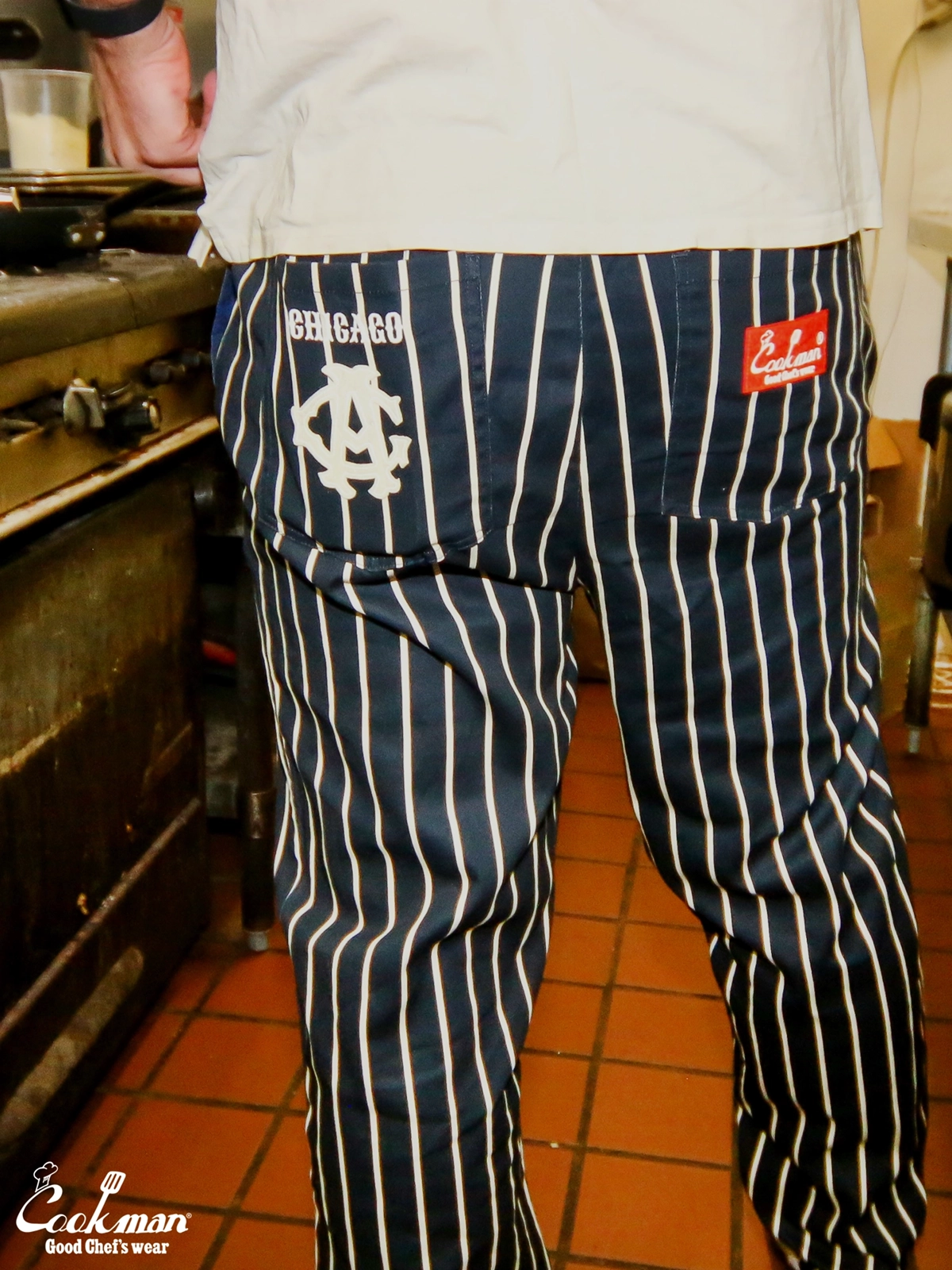 �����եѥ�� Chef Pants Semiwide NLBM CHICAGO AMERICAN GIANTS