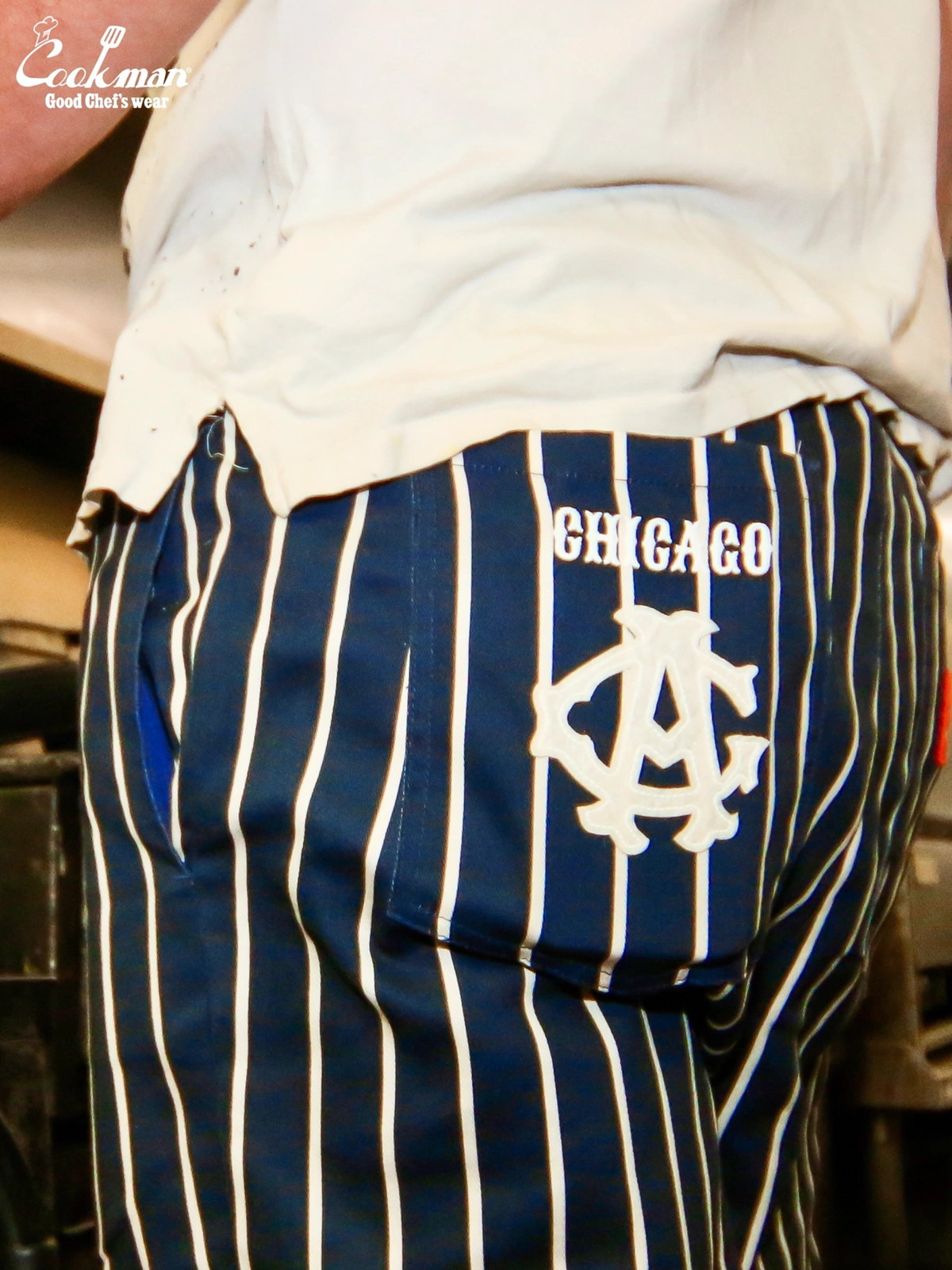 �����եѥ�� Chef Pants Semiwide NLBM CHICAGO AMERICAN GIANTS