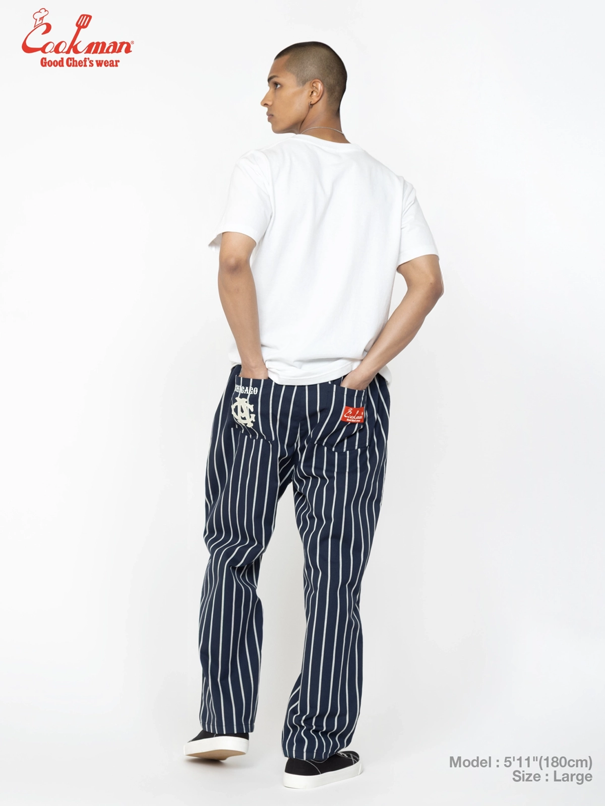 �����եѥ�� Chef Pants Semiwide NLBM CHICAGO AMERICAN GIANTS