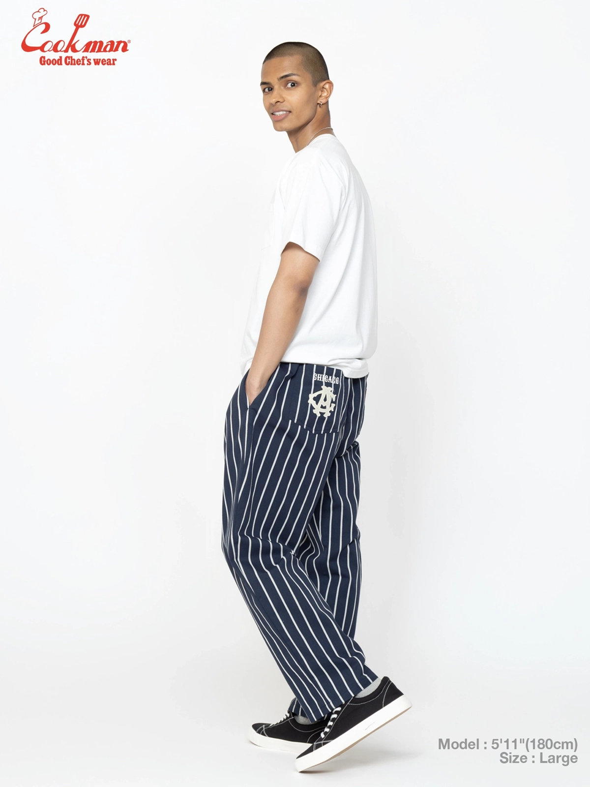 �����եѥ�� Chef Pants Semiwide NLBM CHICAGO AMERICAN GIANTS