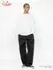 �����եѥ�� Chef Pants High-Wide Black