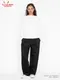 �����եѥ�� Chef Pants High-Wide Black