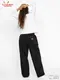 �����եѥ�� Chef Pants High-Wide Black