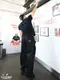 �����եѥ�� Chef Pants High-Wide Black